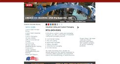 Desktop Screenshot of americancratinginc.com